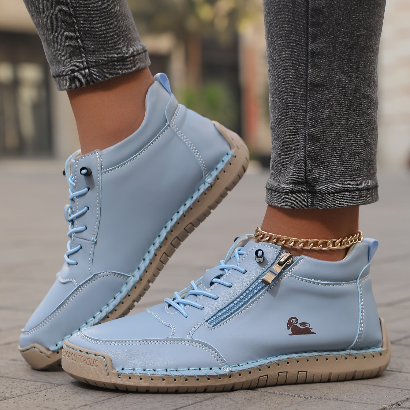Women’s Zip-Up Sneakers – Comfortable Support and Easy Everyday Wear