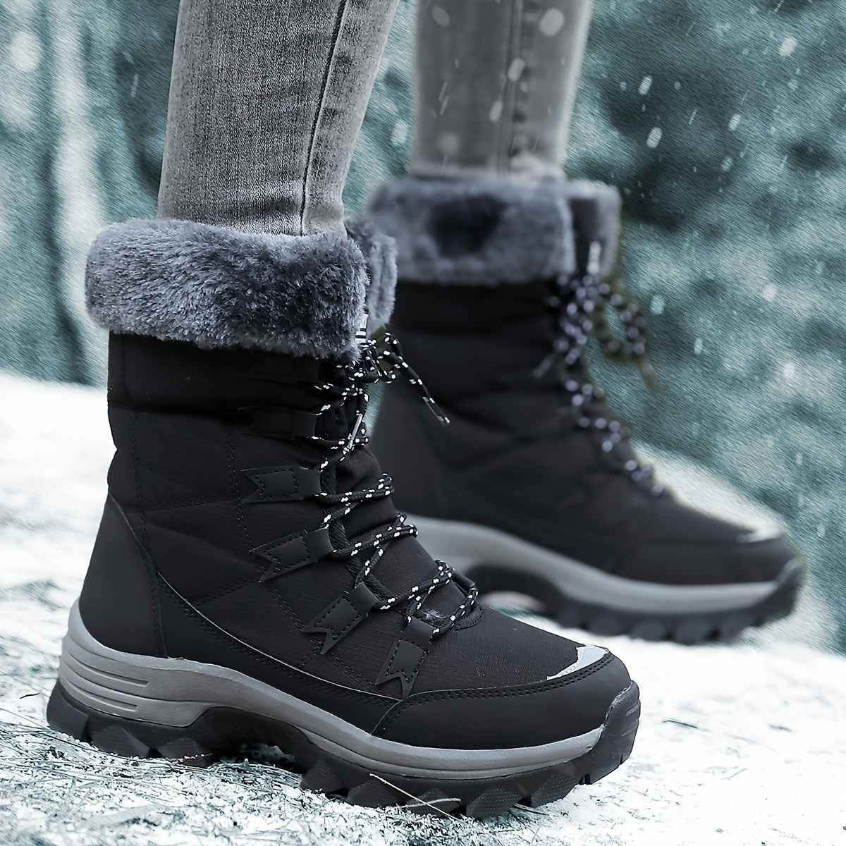 Sienna | Women Winter Boots Warm Lined Slip Resistant