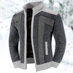 Merrick | Men's Wool-Blend Turtleneck Cardigan