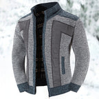 Merrick | Men's Wool-Blend Turtleneck Cardigan