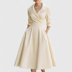 Graceful Midi Dress for Women – Elegant Fit with Timeless Charm