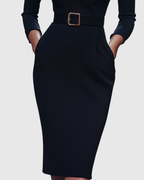 Stylish Women’s Midi Dress, Sophisticated Look and Fashionable Design