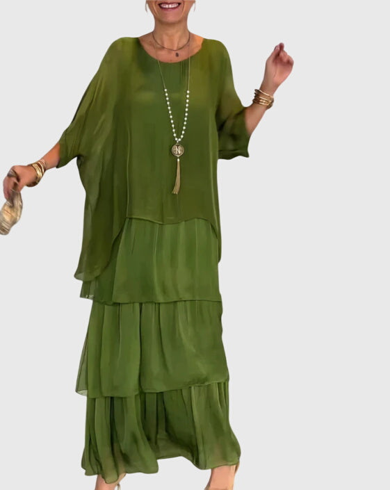 Stylish Women’s Maxi Dress, Lightweight and Flowing Fit