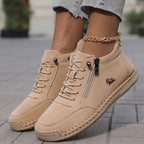 Women’s Zip-Up Sneakers – Comfortable Support and Easy Everyday Wear