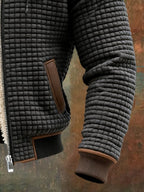 Marcus | Men's Quilted Jacket with Sherpa Lining