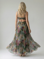 Soft Wrap Maxi Dress - Summer Elegant Flowing Boho Style for Women