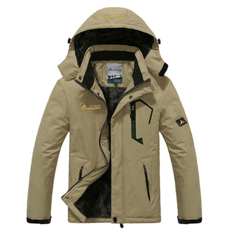 Marcus | Men's Jacket with Removable Hood