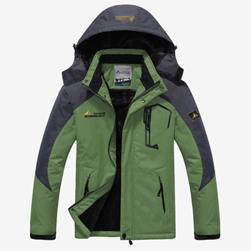 Marcus | Men's Jacket with Removable Hood