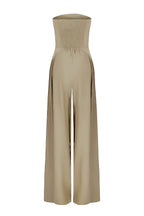 Simone | Women's Strapless Wide-Leg Jumpsuit