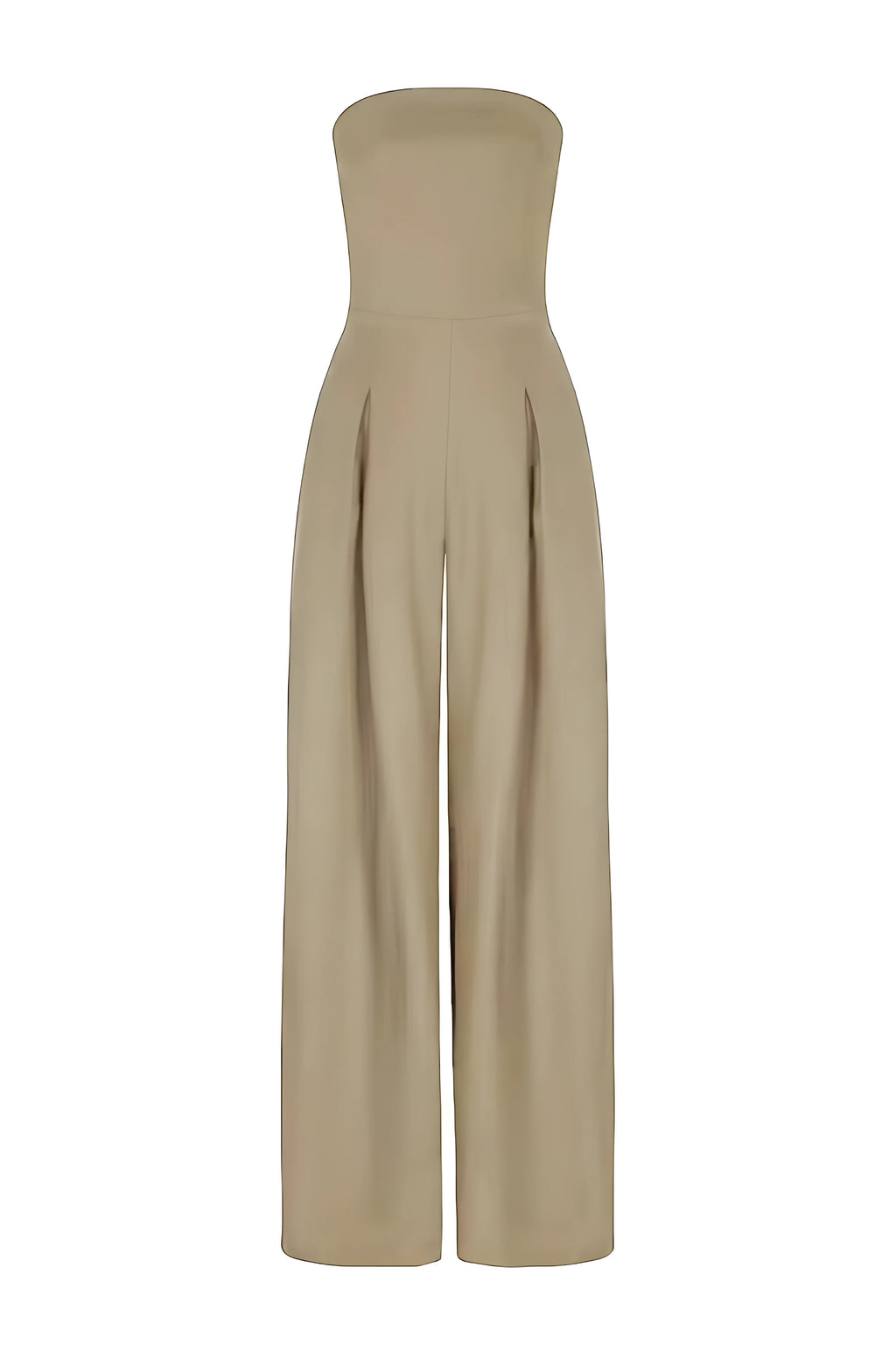 Simone | Women's Strapless Wide-Leg Jumpsuit