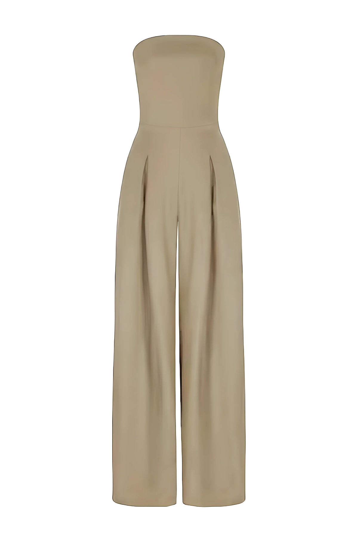 Simone | Women's Strapless Wide-Leg Jumpsuit