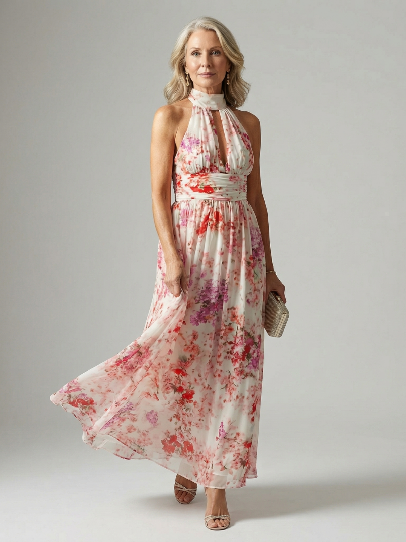 Elegant Flowing Easy Fit Maxi Dress | Summer Style for Women