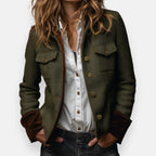 Chelsea | Women Tweed Jacket Tailored Fit Herringbone