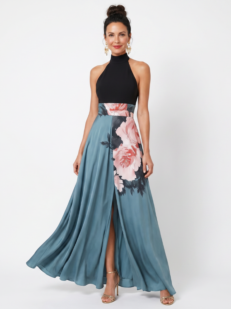 Floral Maxi Dress - Summer Lightweight Boho Elegant Style for Women