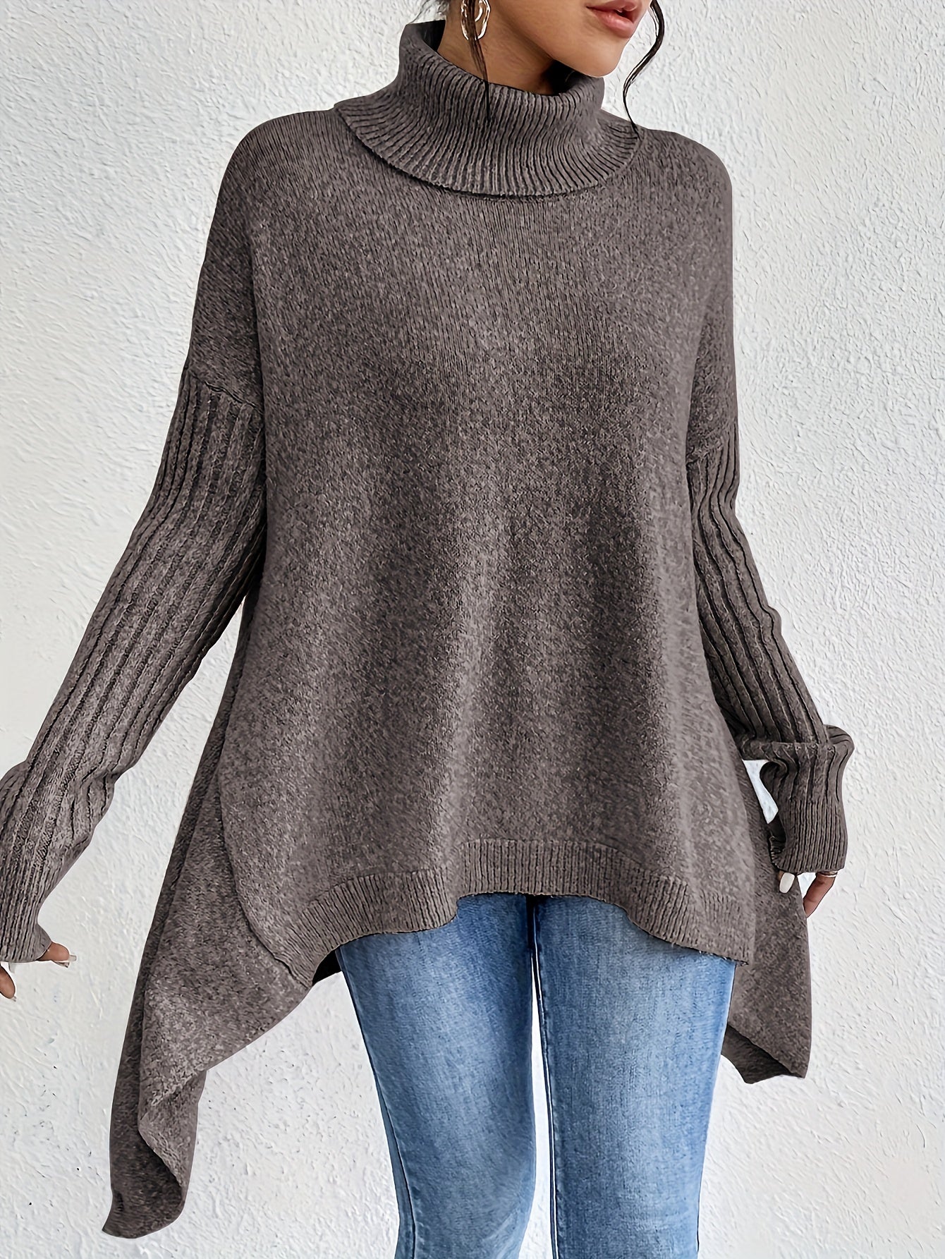 Ezella | Women's Relaxed Turtleneck Sweater