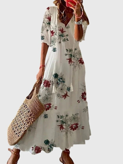 Vintage Boho Summer Dress – Timeless Style and Effortless Elegance