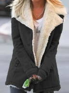 Sloan | Women's Sherpa-Lined Jacket with Distressed Hem