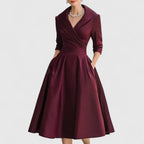 Graceful Midi Dress for Women – Elegant Fit with Timeless Charm