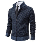 Marcus | Men's Quilted Zip Cardigan