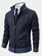 Marcus | Men's Quilted Zip Cardigan