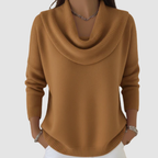 Lexy | Women's Waterfall Neck Soft Sweater