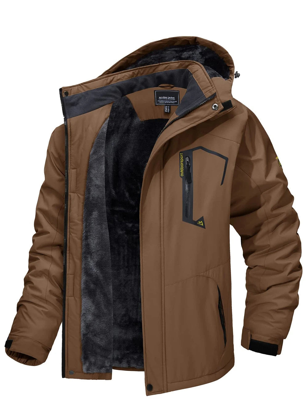 Marcus | Men's Jacket with Removable Hood