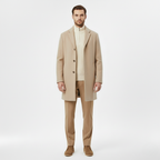 Stylish and comfortable men's jacket in beige