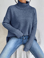 Ezella | Women's Relaxed Turtleneck Sweater