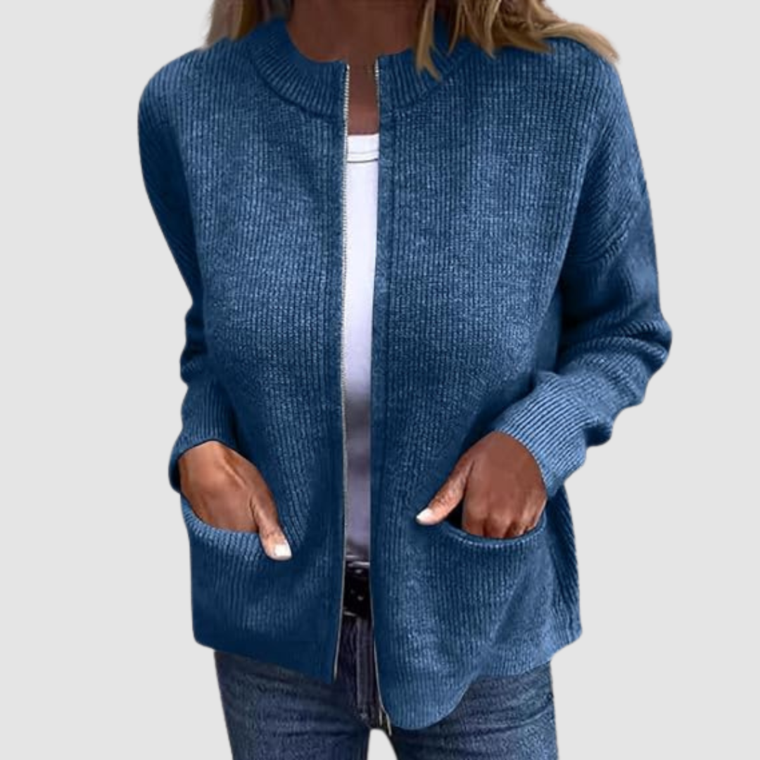 Jenise | Women's Long Flowing Knit Cardigan