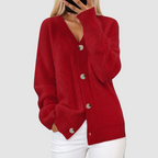 Meg | Women's Premium V-Neck Knit Cardigan