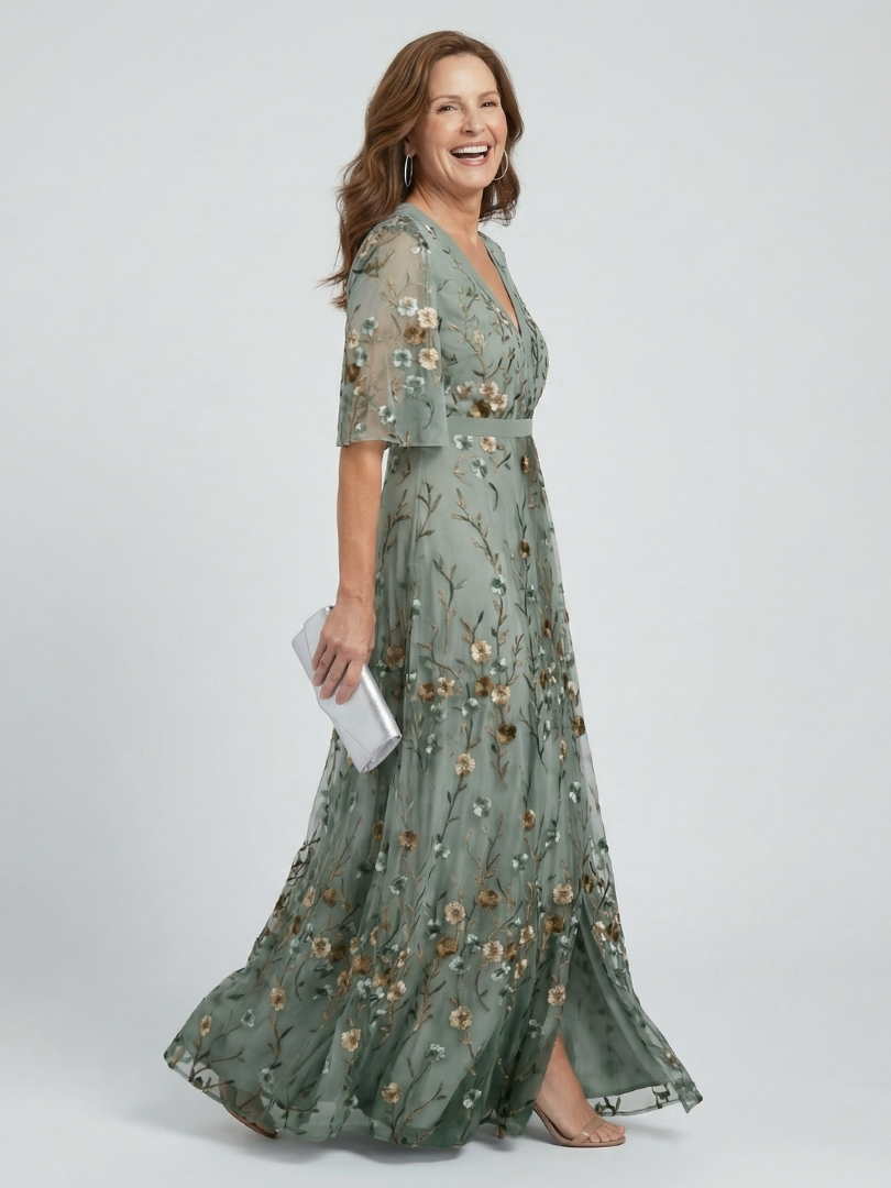 Halter Bloom Maxi Dress - Flowing Floral Print Summer Elegant Style