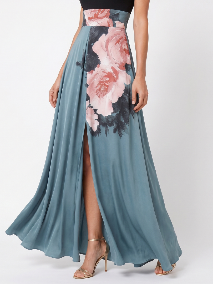 Floral Maxi Dress - Summer Lightweight Boho Elegant Style for Women