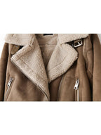 Odille | Women Warm Aviator Jacket Vintage Style