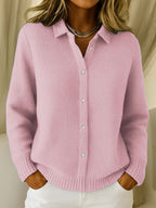 Calista | Women's Ribbed Button Cardigan
