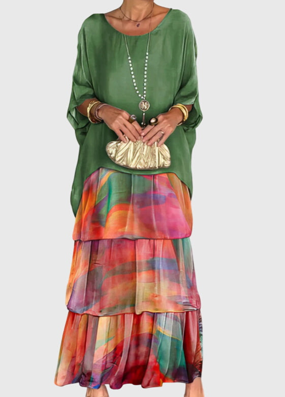 Stylish Women’s Maxi Dress, Lightweight and Flowing Fit