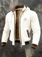 Marcus | Men's Quilted Jacket with Sherpa Lining