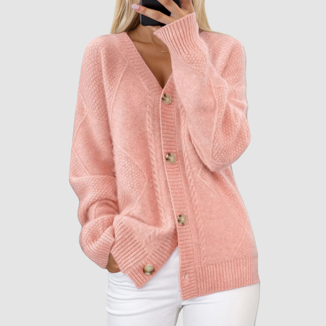 Meg | Women's Premium V-Neck Knit Cardigan