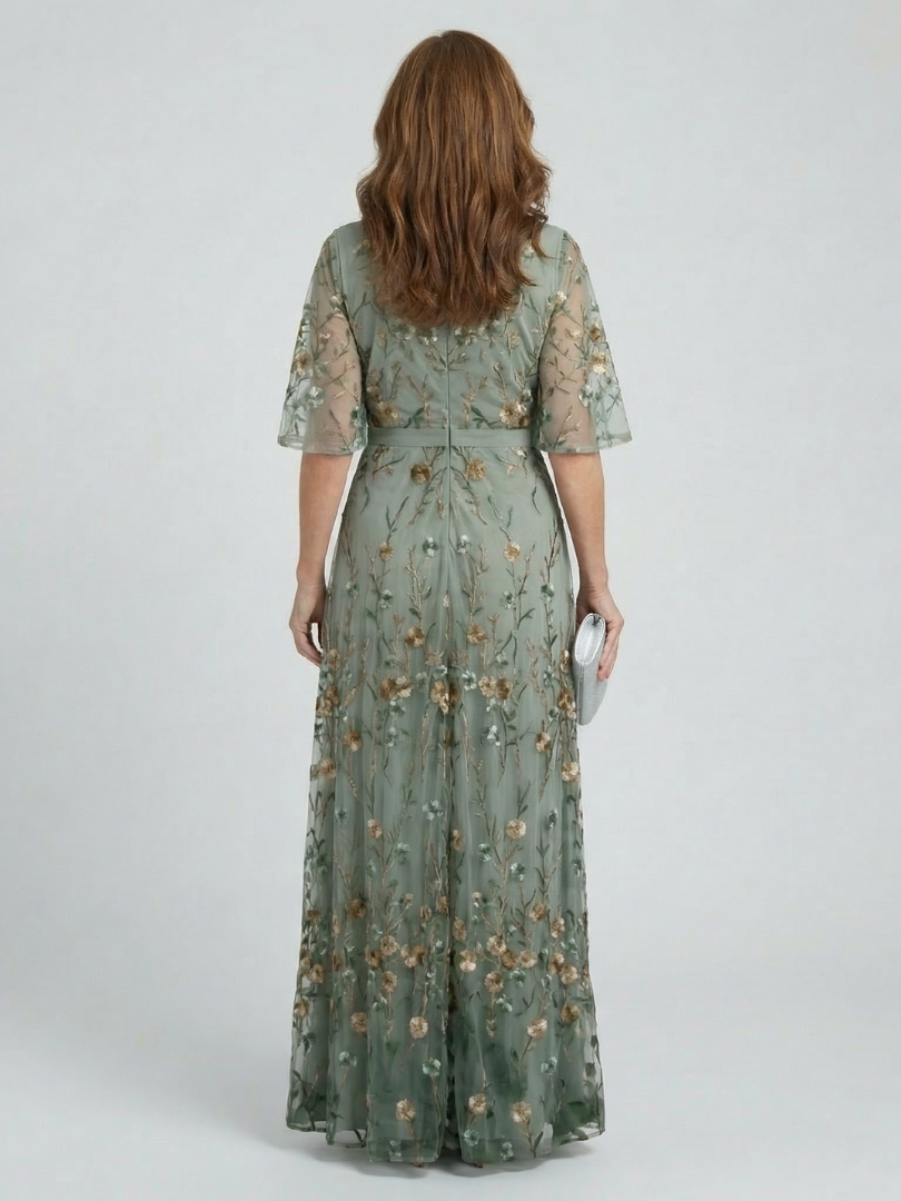 Halter Bloom Maxi Dress - Flowing Floral Print Summer Elegant Style