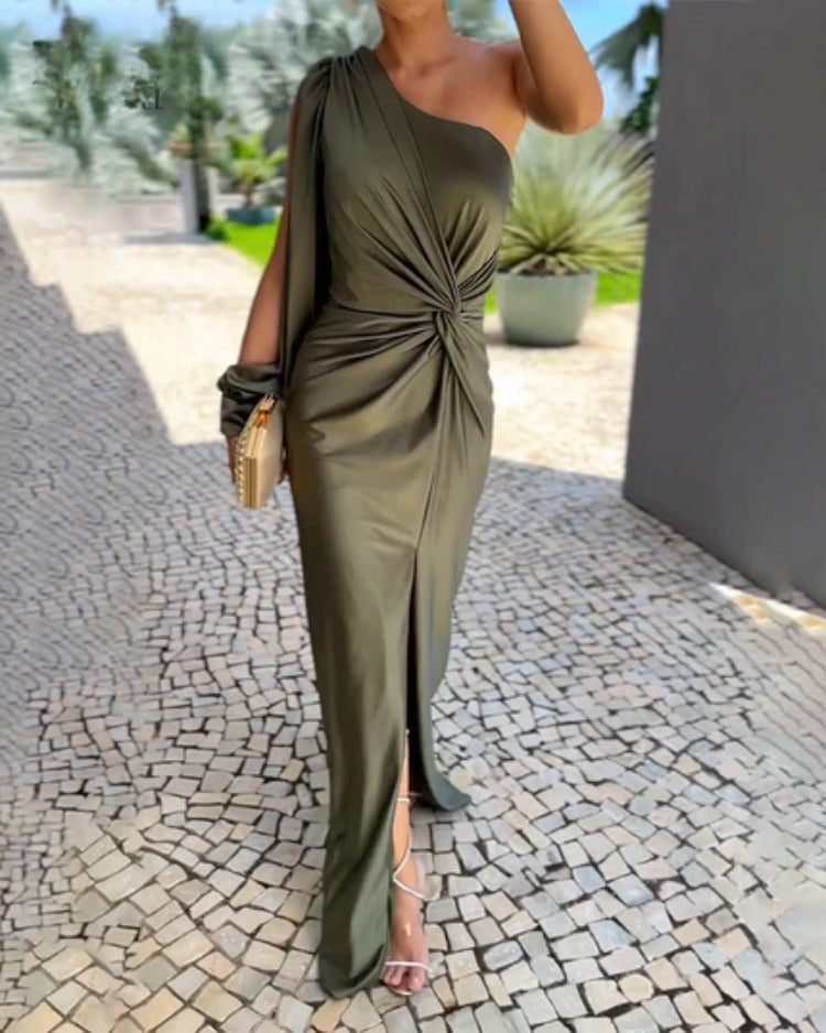 Natalie | Women's One-Shoulder Evening Dress