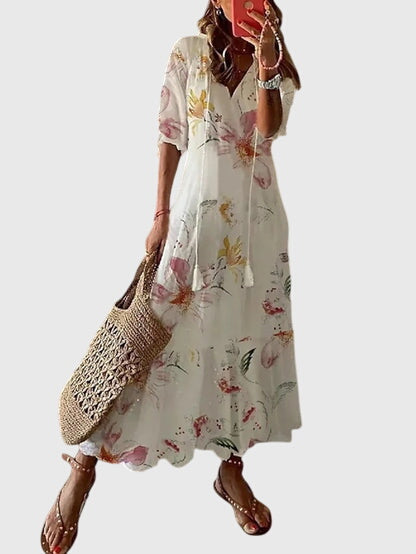 Vintage Boho Summer Dress – Timeless Style and Effortless Elegance