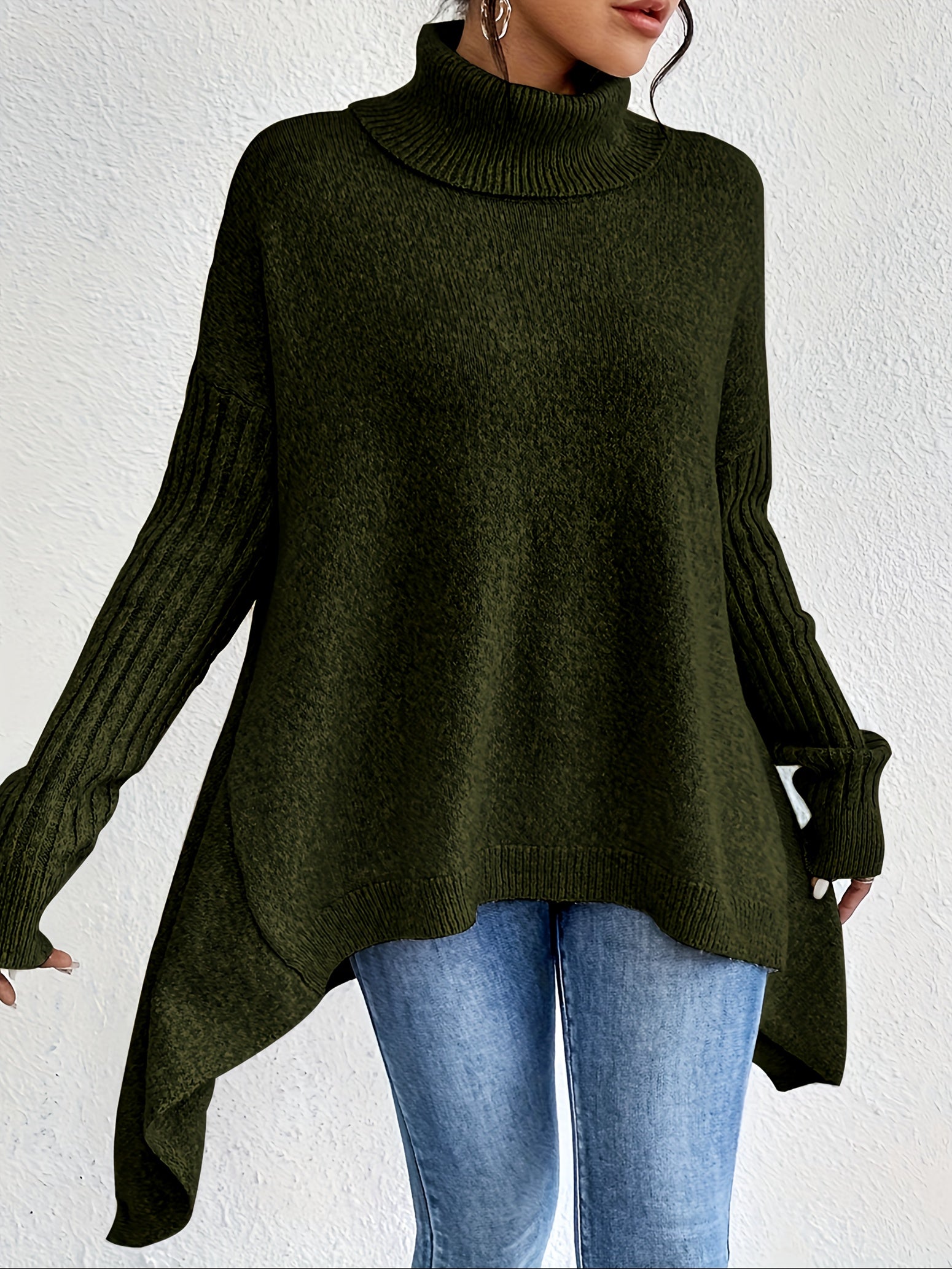 Ezella | Women's Relaxed Turtleneck Sweater