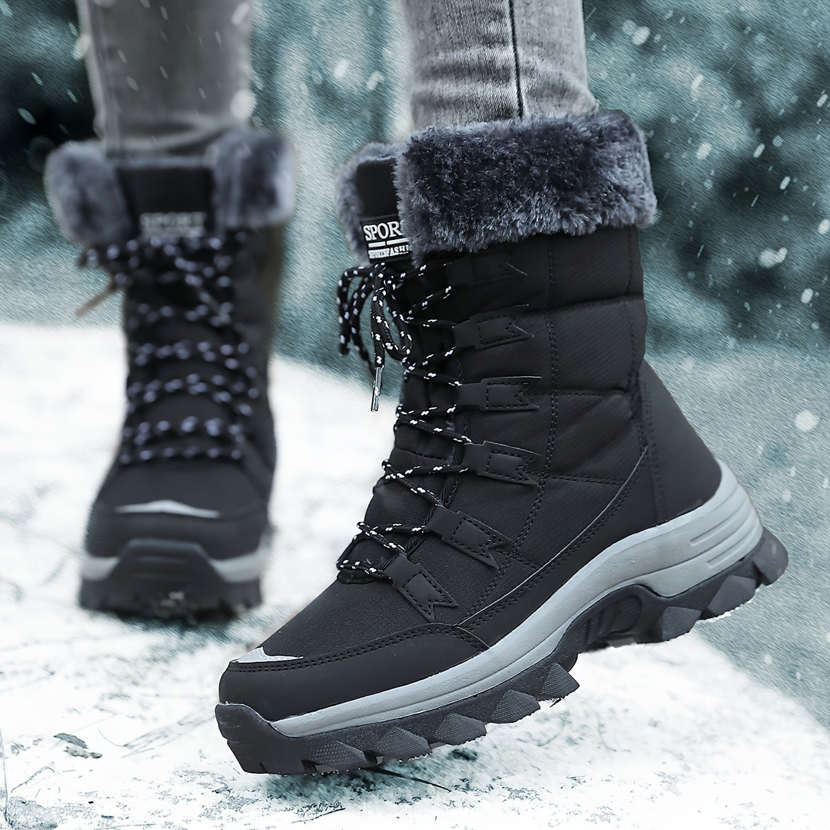Sienna | Women Winter Boots Warm Lined Slip Resistant