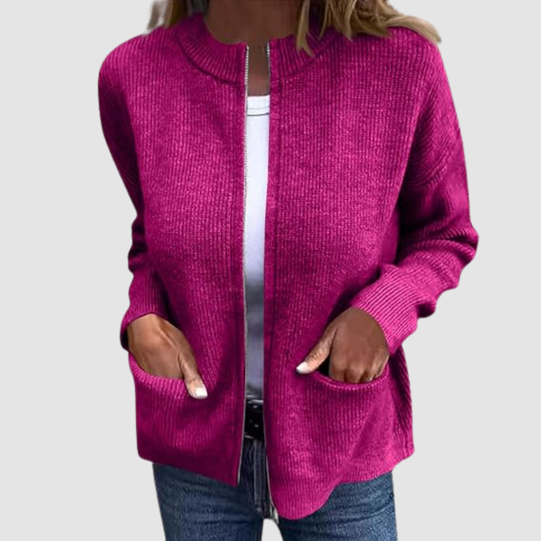 Jenise | Women's Long Flowing Knit Cardigan
