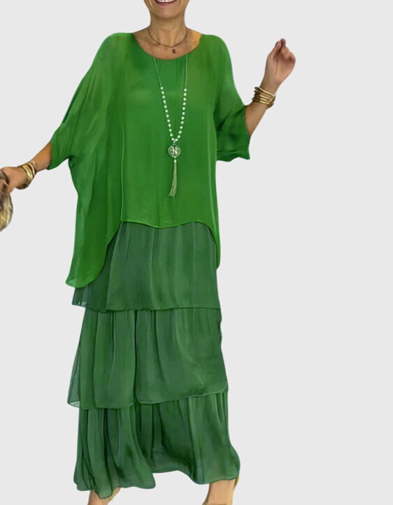 Stylish Women’s Maxi Dress, Lightweight and Flowing Fit