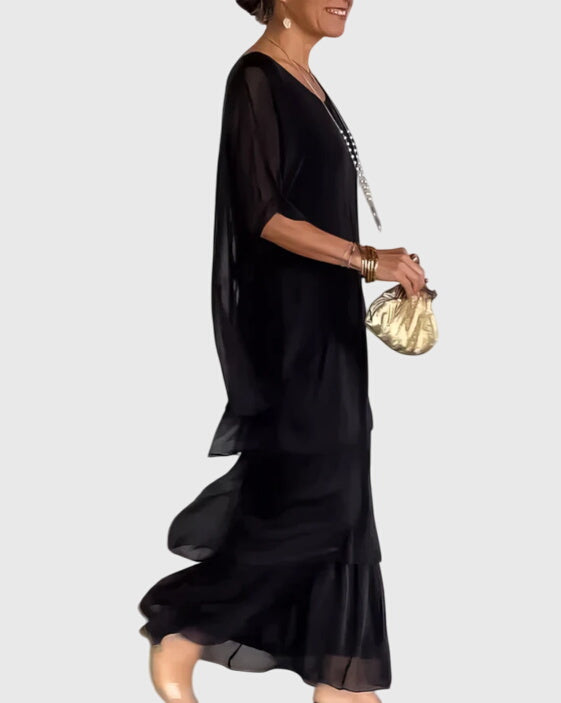 Stylish Women’s Maxi Dress, Lightweight and Flowing Fit