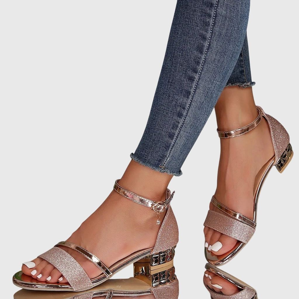 Elegant Women’s Heeled Sandals – Stylish Comfort for Everyday Wear