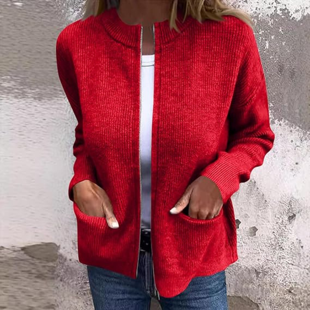 Jenise | Women's Long Flowing Knit Cardigan