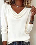Francesca | Women's Cowl Neck Sweater
