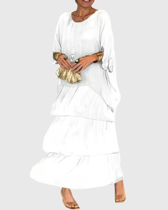 Stylish Women’s Maxi Dress, Lightweight and Flowing Fit
