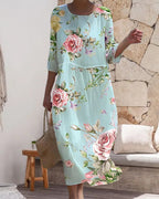 Floral Women’s Dress – Flattering Fit with Elegant Comfort